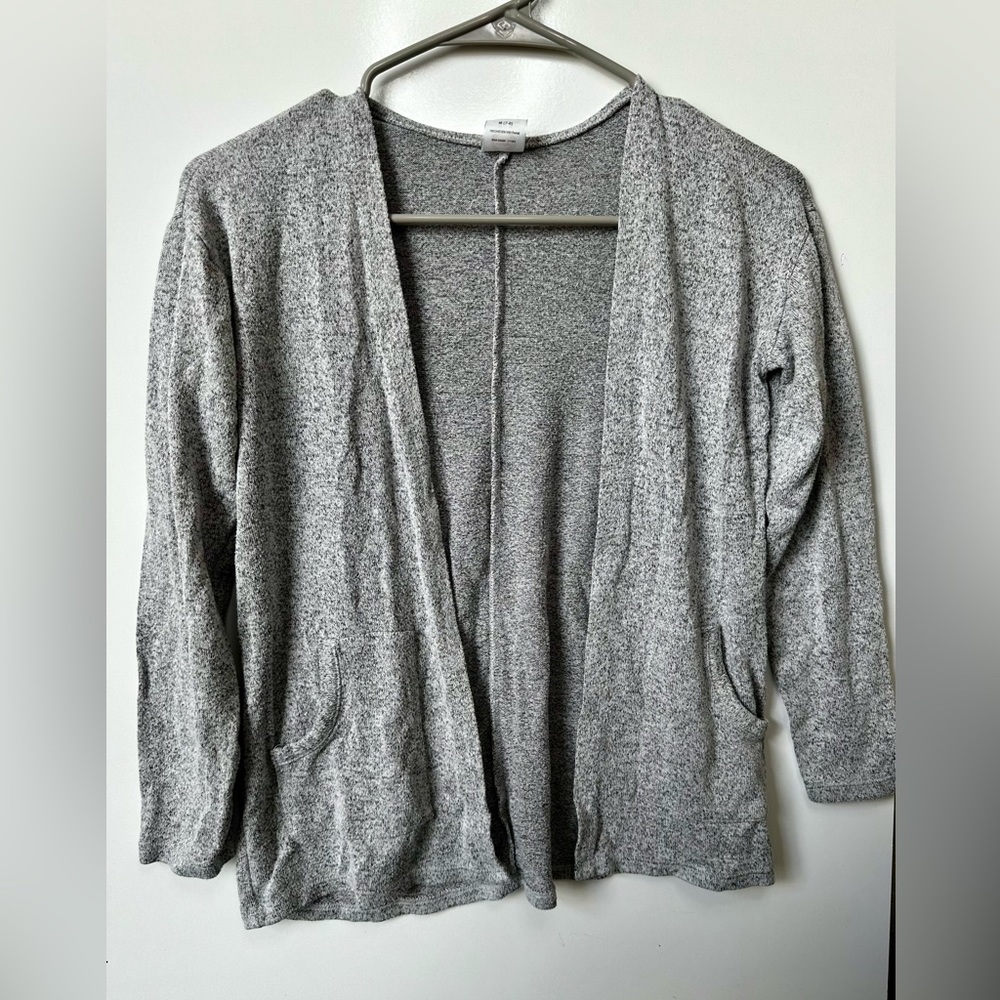 Wonder Nation Girls Long Open Hacci Cardigan Sweater